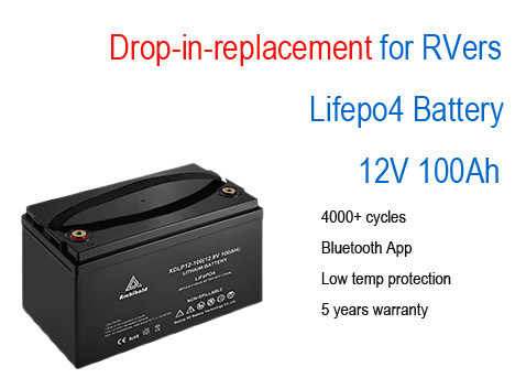 Güneş Paneli / Su Pompası için Yüksek Sıcaklık Lifepo4 Pil 12v 200ah